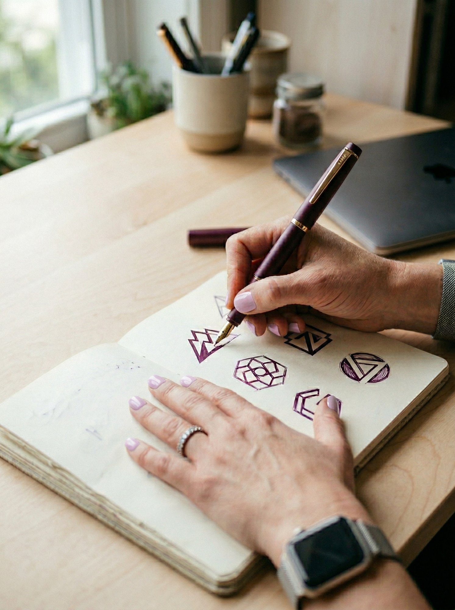 Creative process at Plum